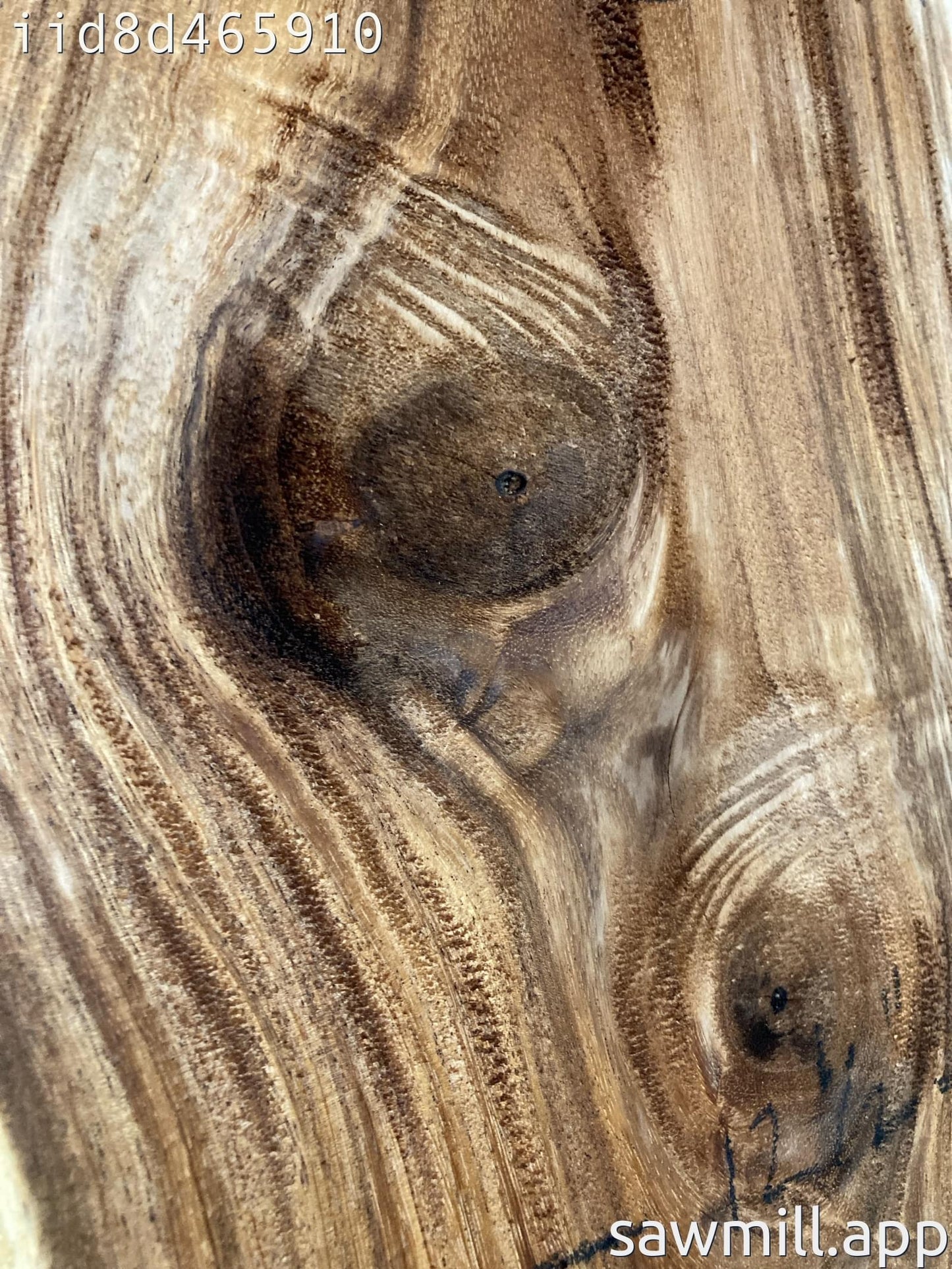 2.25" x 13" x 49" Monkeypod