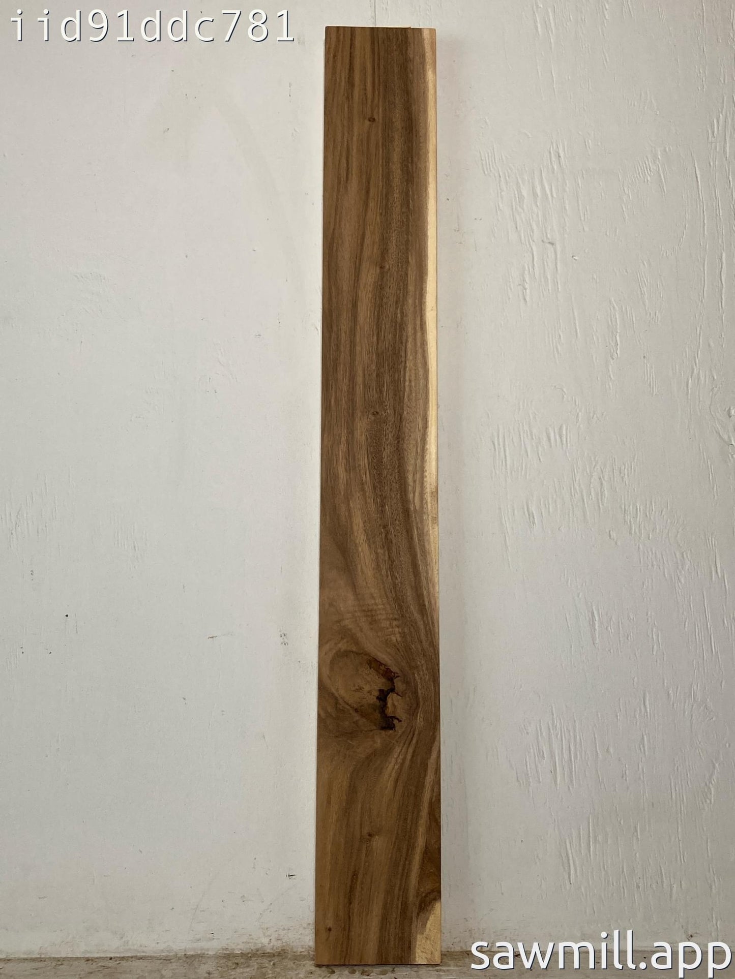 1.25" x 6" x 48" Monkeypod