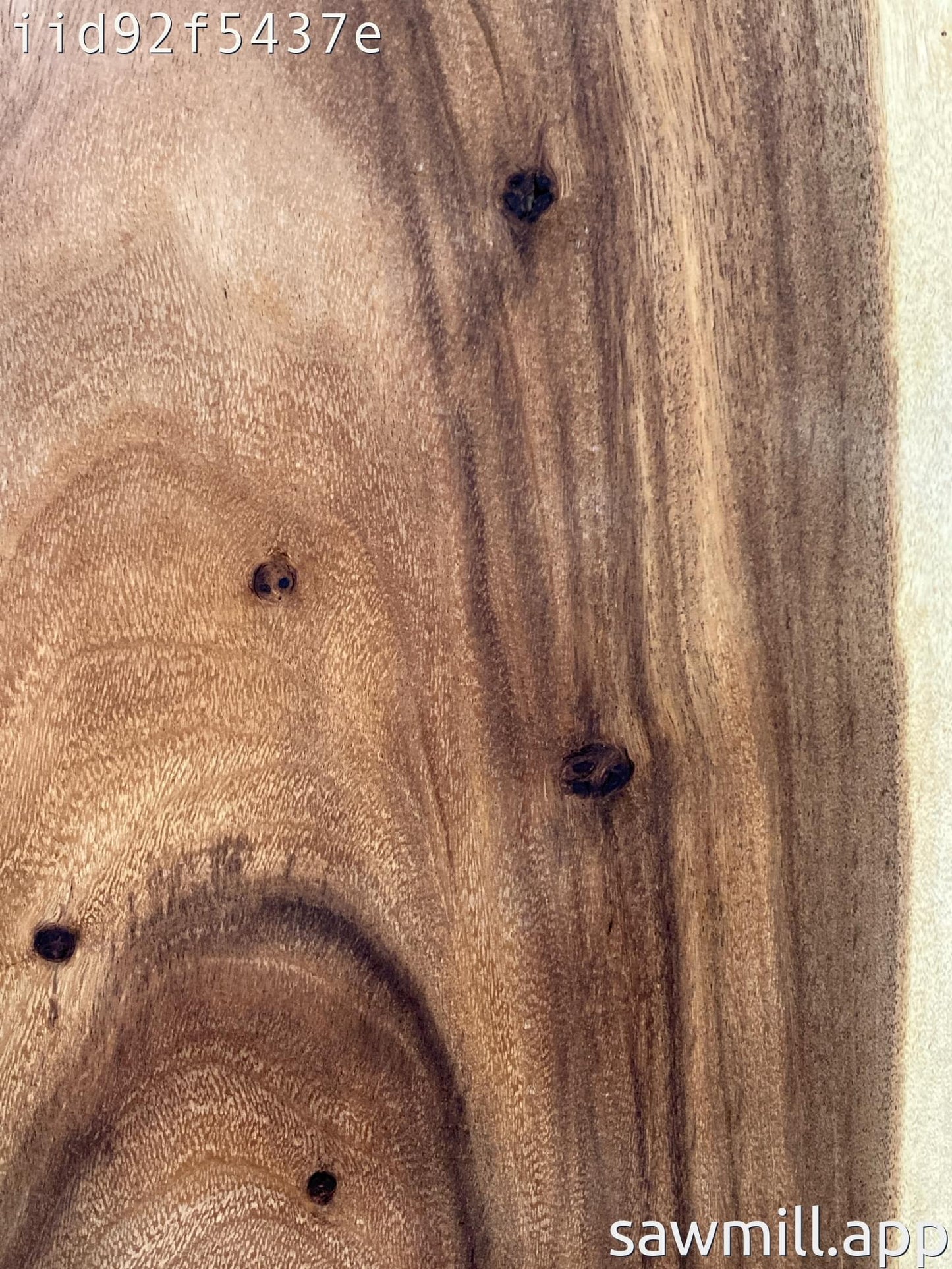 2" x 12" x 48" Monkeypod