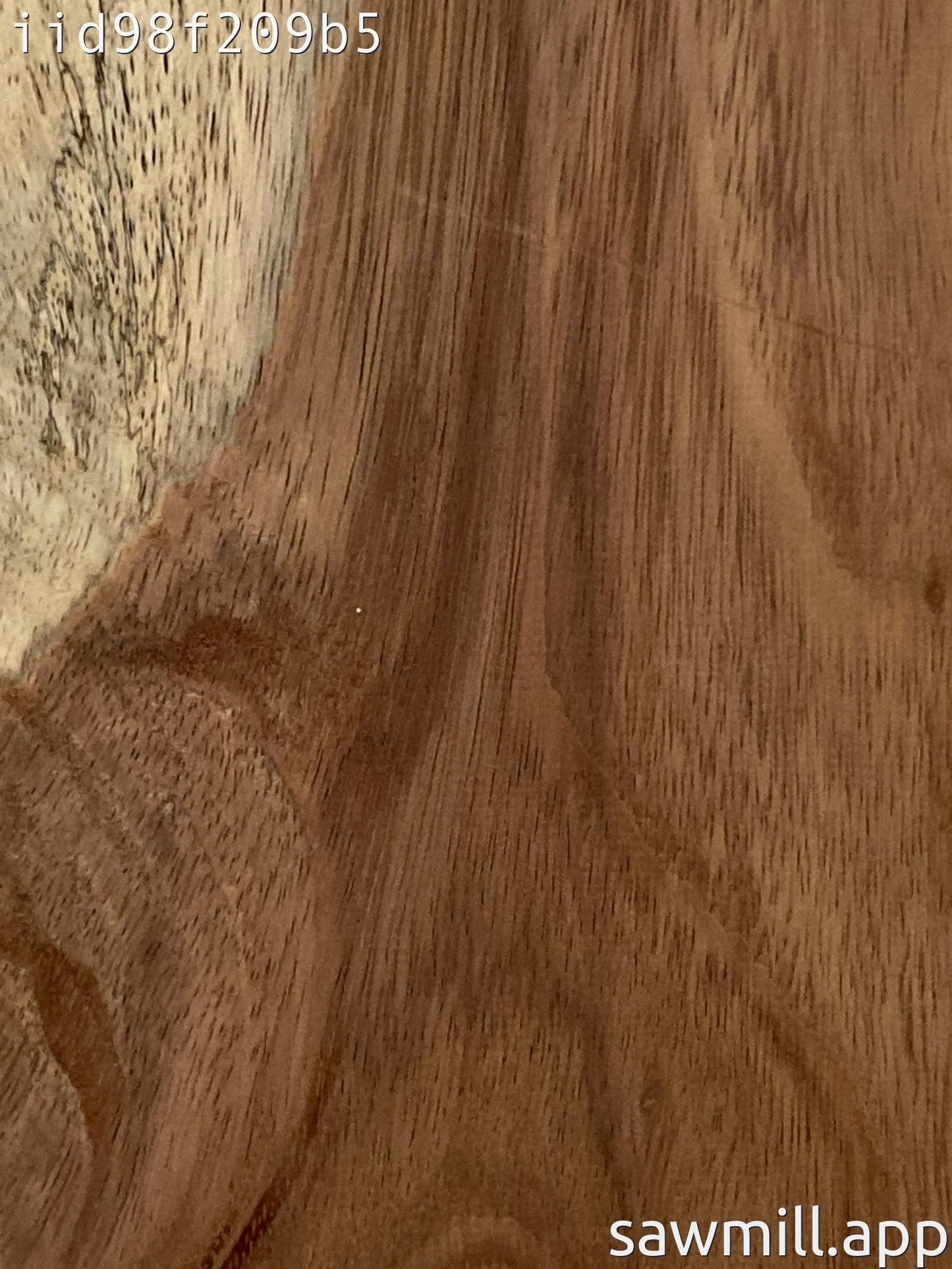 1" x 7" x 82" Chocolate Albizia