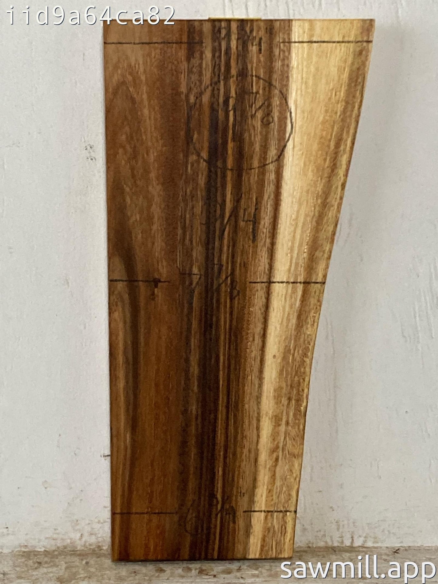 1.25" x 9" x 19" Monkeypod