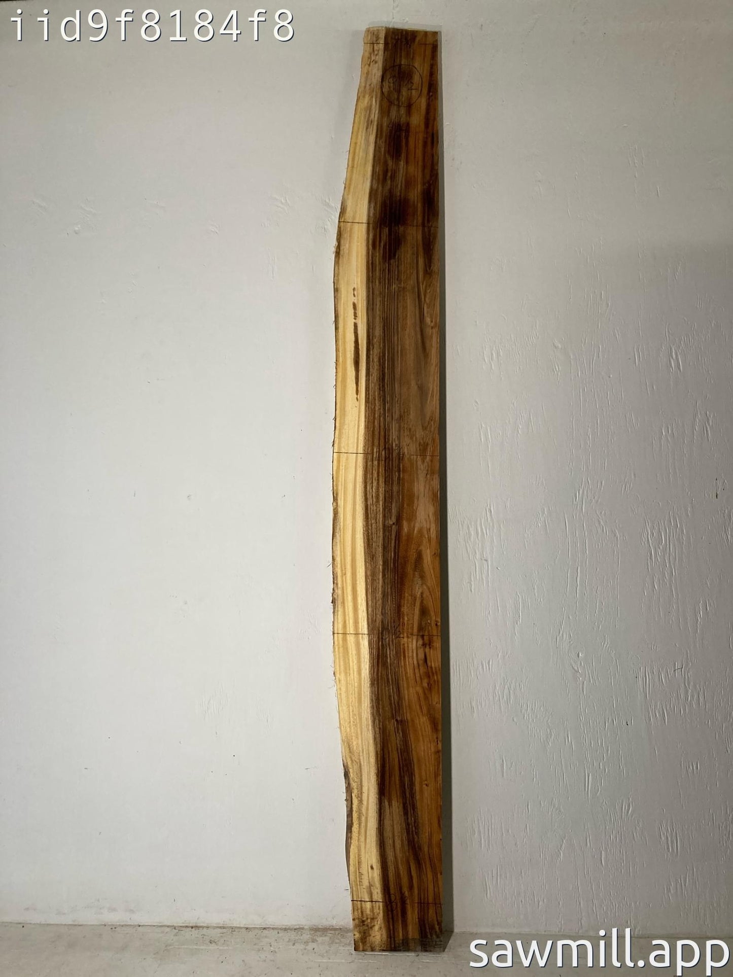 1" x 10" x 91" Monkeypod