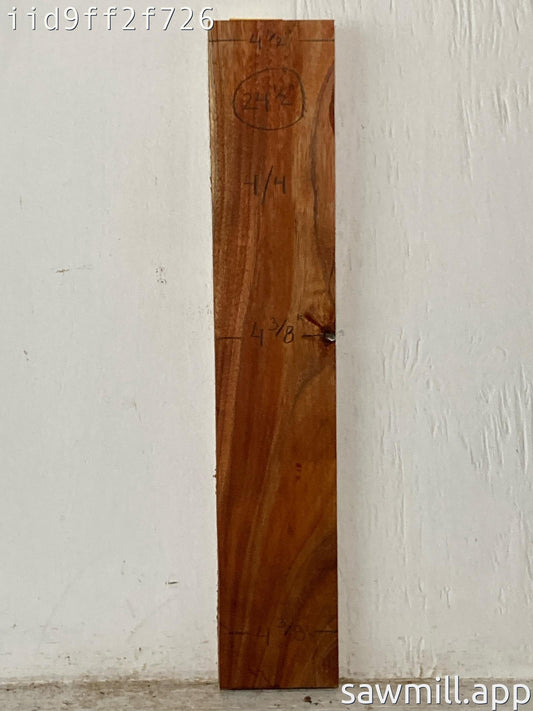 1" x 4" x 24" Koa