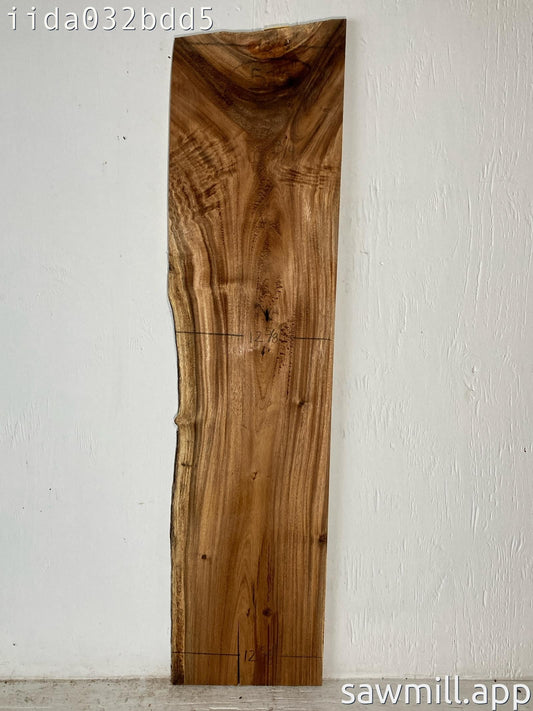 0.75" x 13" x 52" Monkeypod