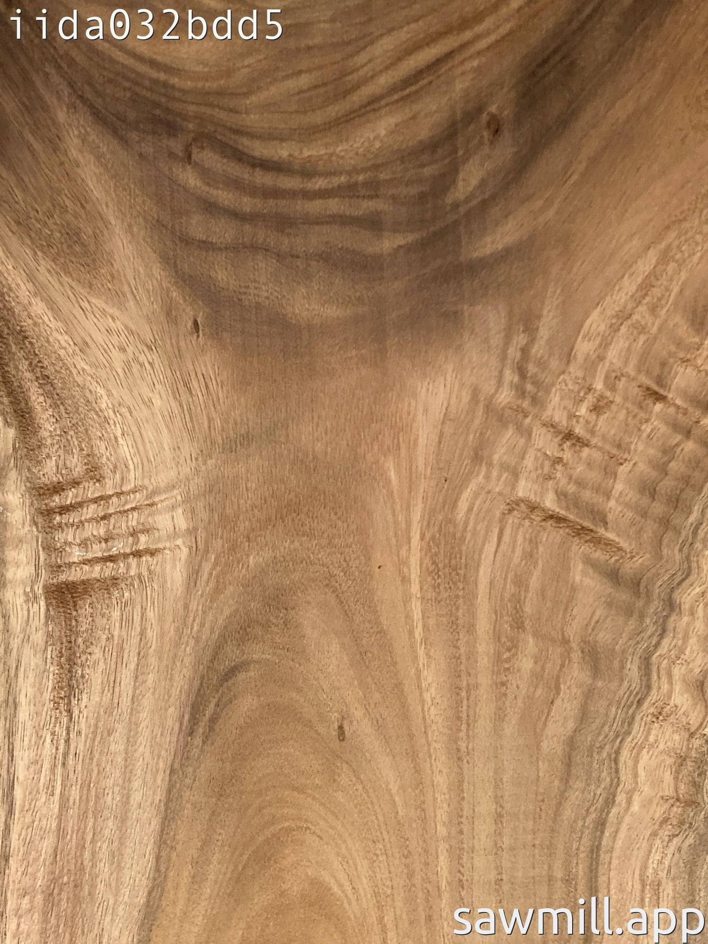 0.75" x 13" x 52" Monkeypod