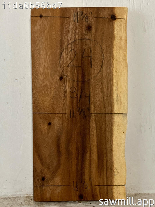 2" x 11" x 24" Monkeypod