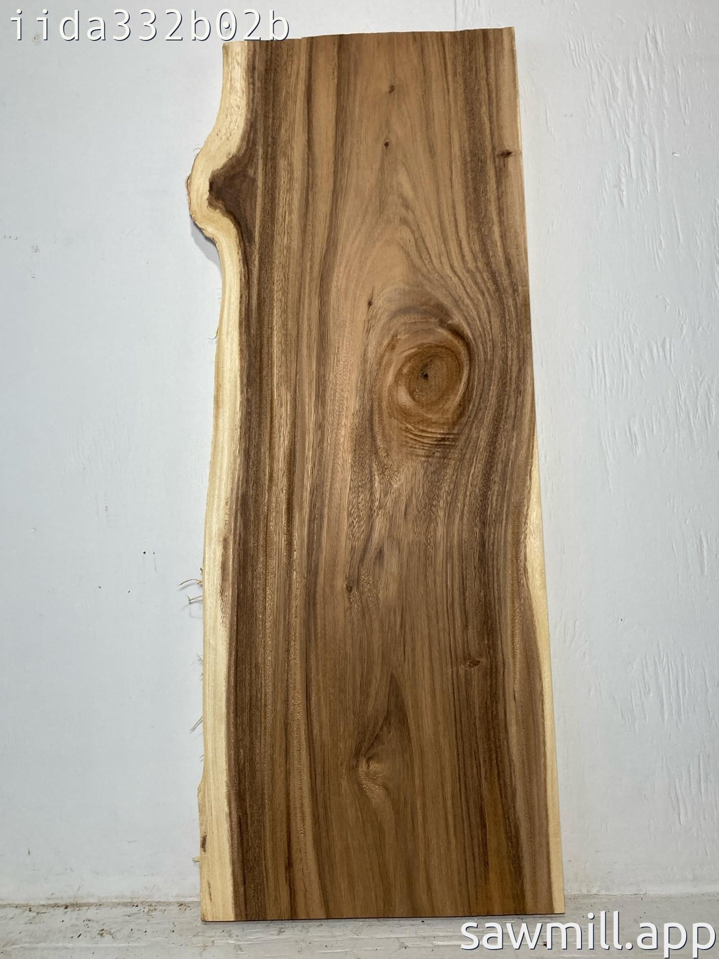 1.5" x 16" x 41" Monkeypod