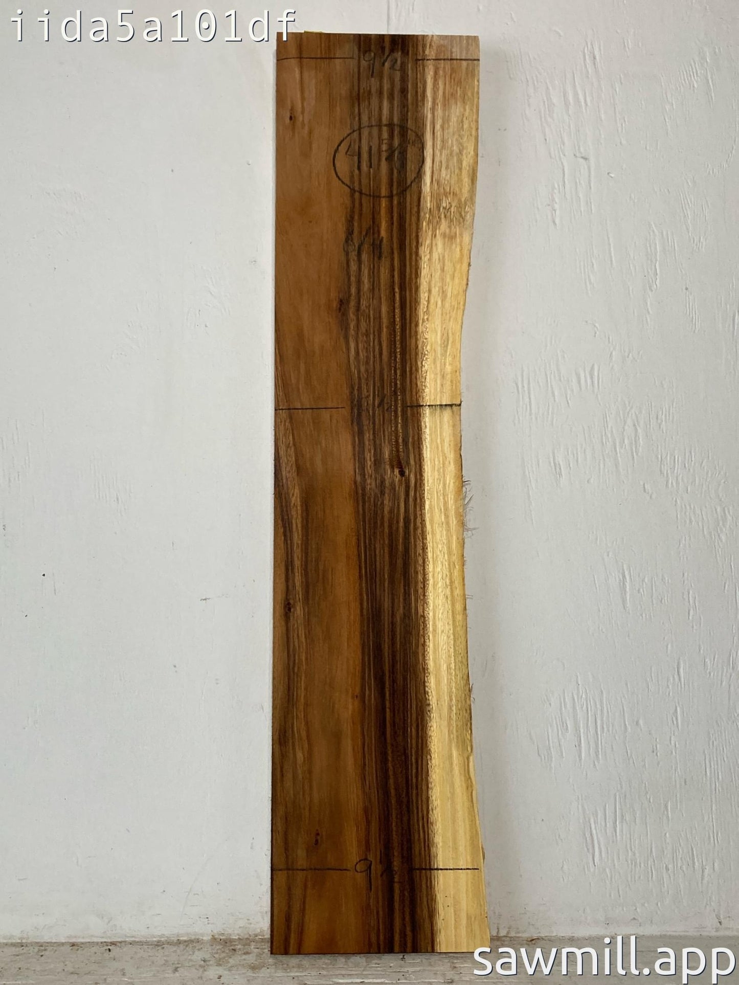 1.5" x 9" x 41" Monkeypod
