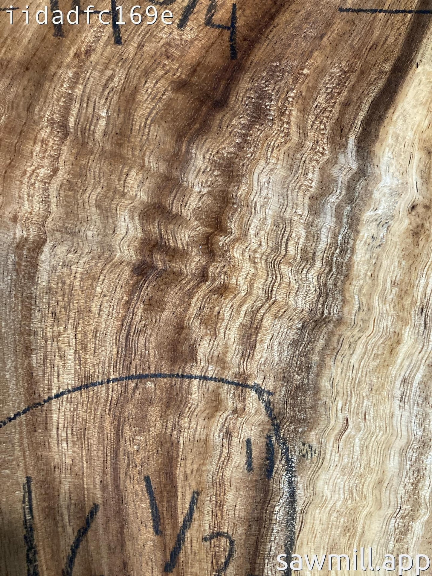 2" x 14" x 46" Monkeypod