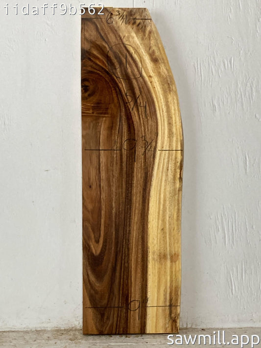 1.25" x 9" x 31" Monkeypod