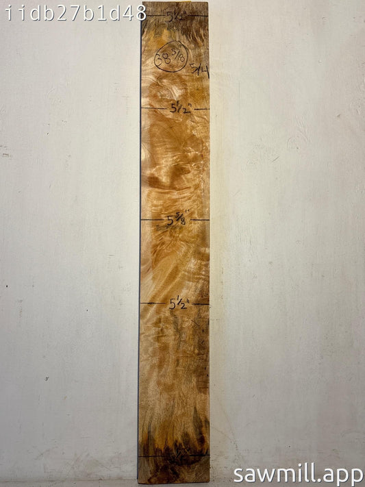 1.25" x 5" x 38" Mango