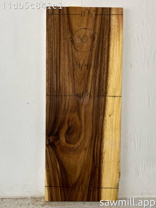 1" x 11" x 30" Monkeypod