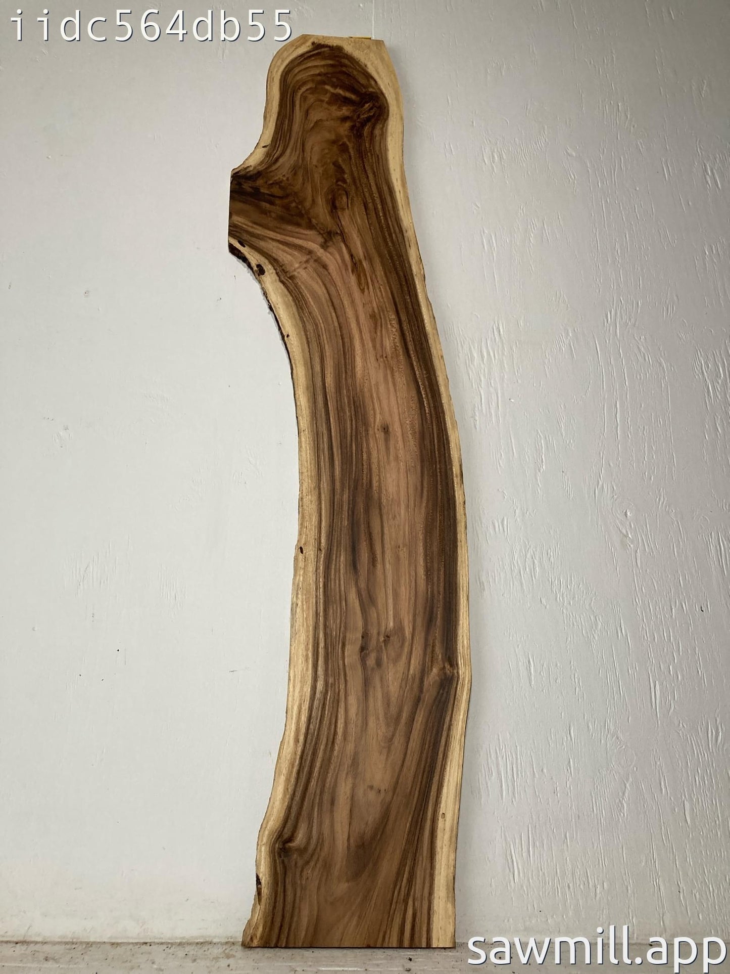 1" x 12" x 67" Monkeypod