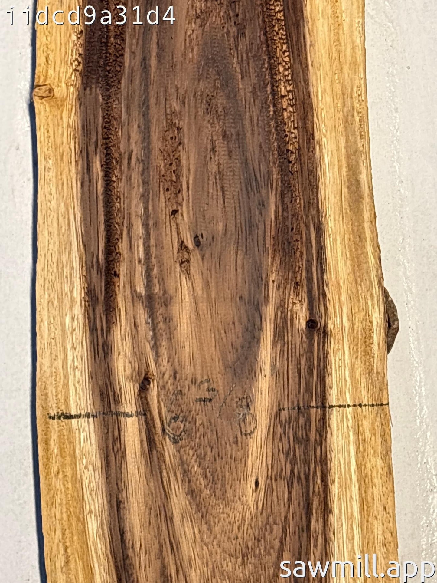 0.75" x 7" x 44" Monkeypod