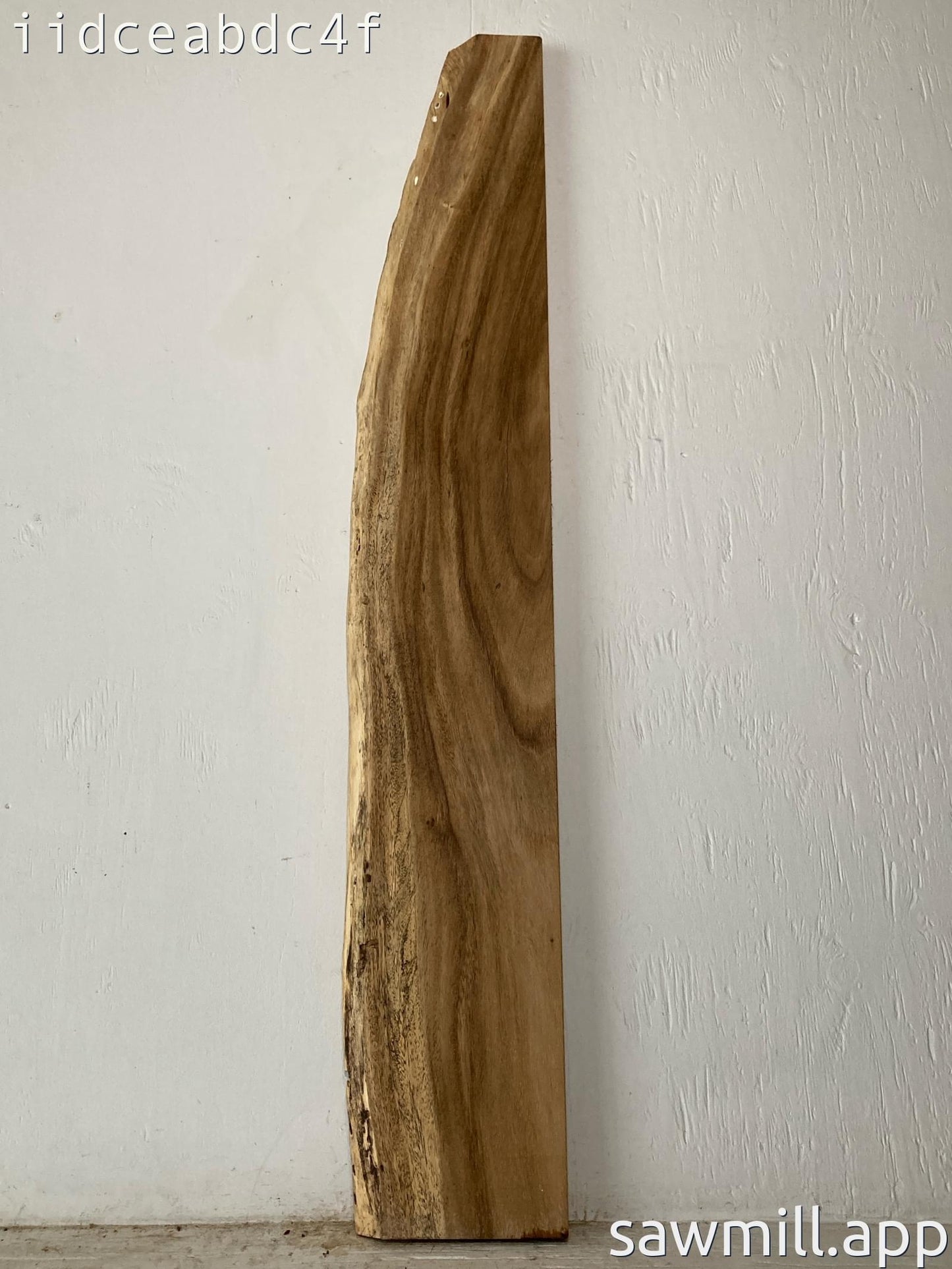 1.5" x 9" x 58" Monkeypod