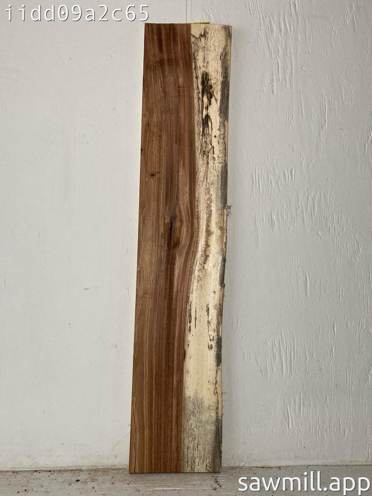 1" x 7" x 38" Chocolate Albizia