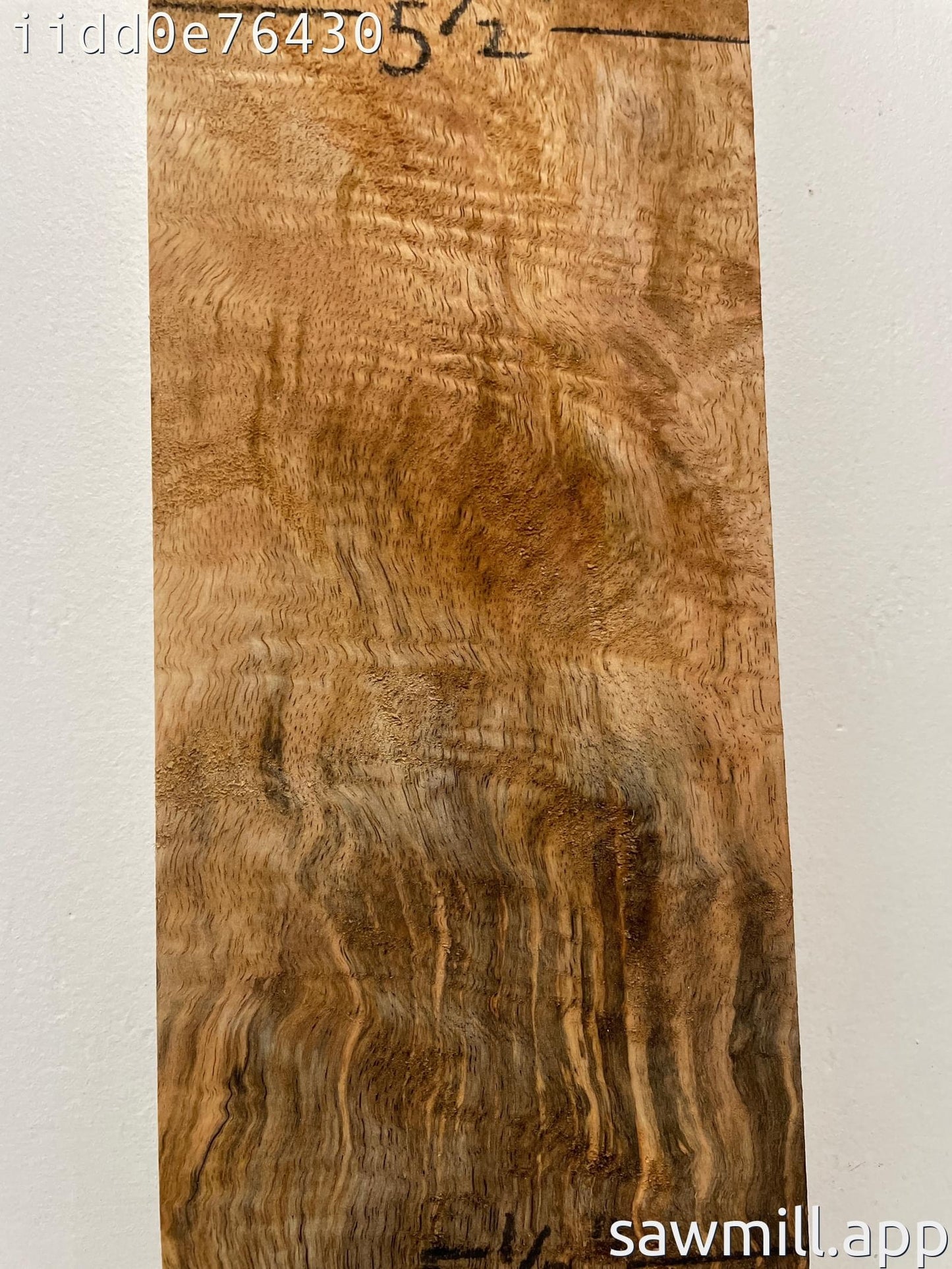 1.25" x 5" x 38" Mango