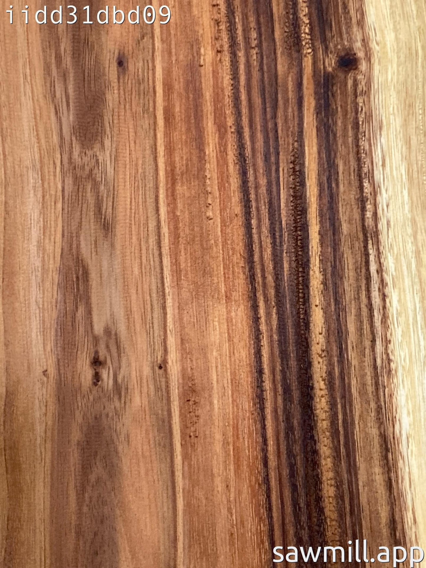 1.5" x 10" x 56" Monkeypod