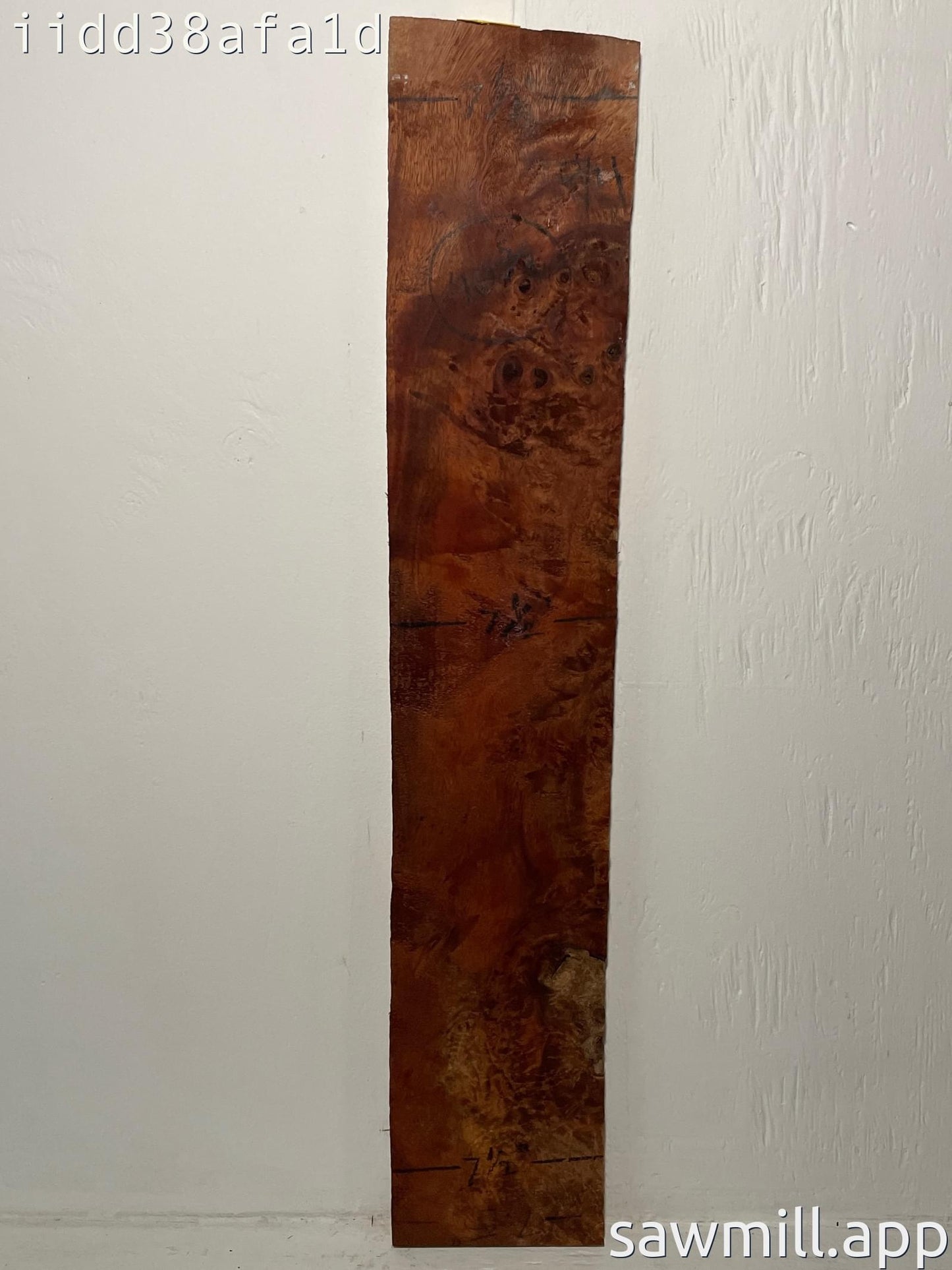 1" x 7" x 40" False Kamani