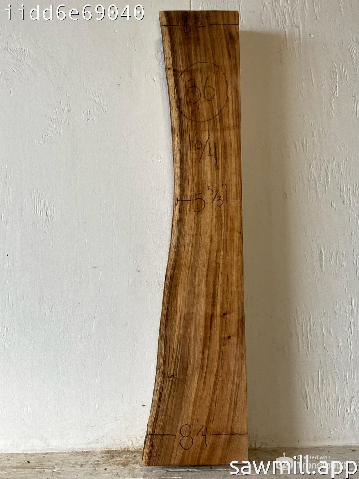 4" x 8" x 36" Hawaiian Koa