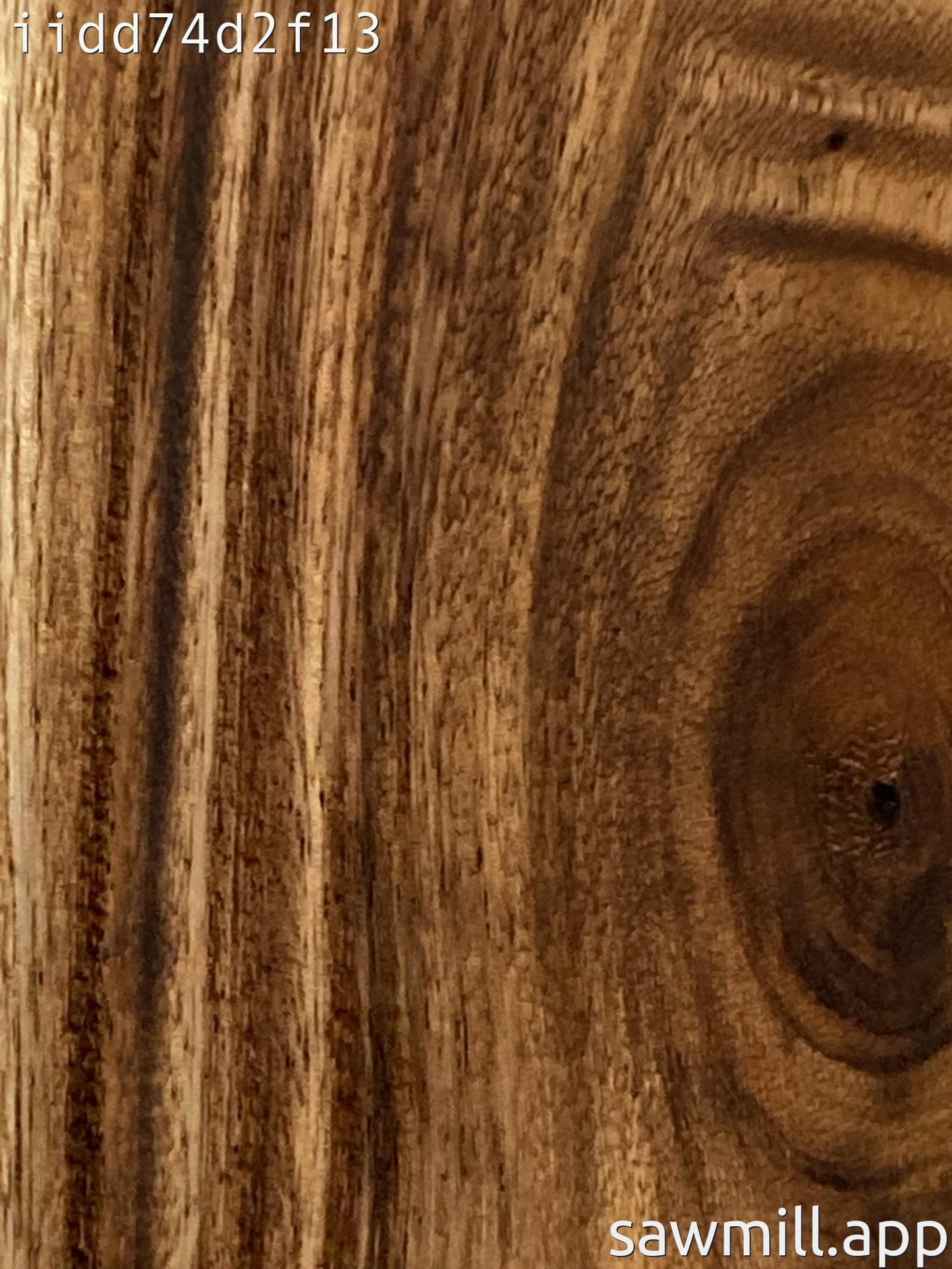 1" x 4" x 50" Monkeypod