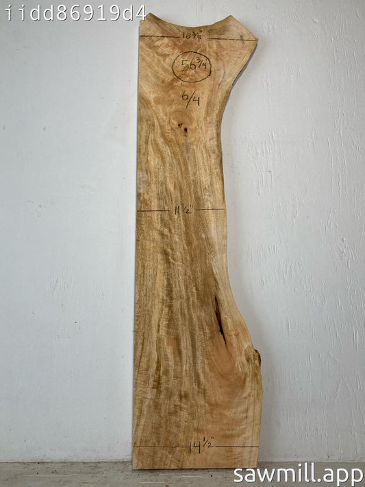 1.5" x 16" x 56" Mango