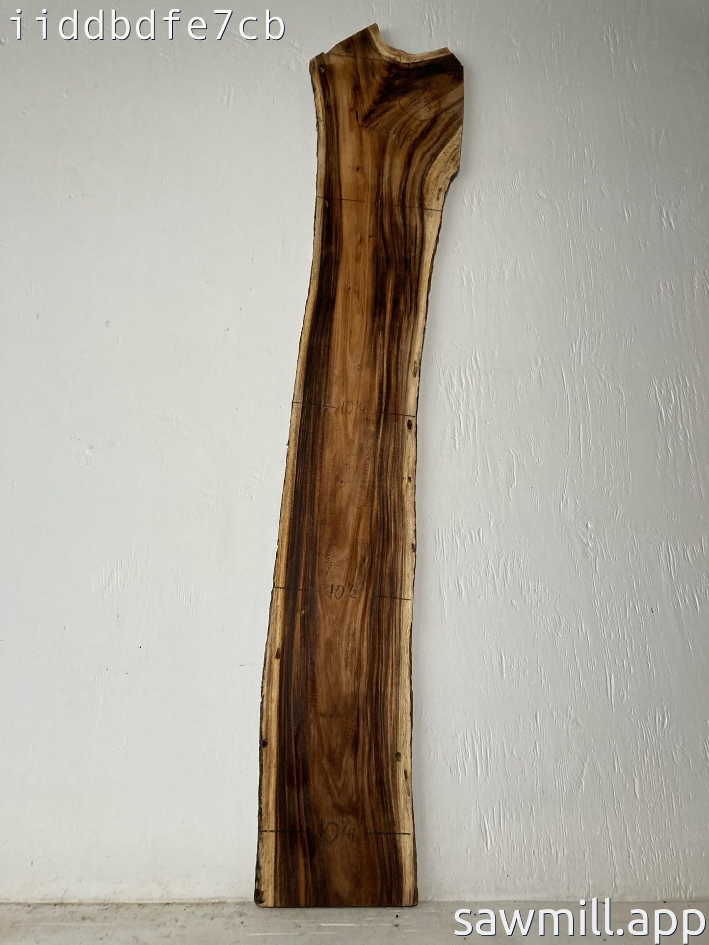 1" x 14" x 72" Monkeypod