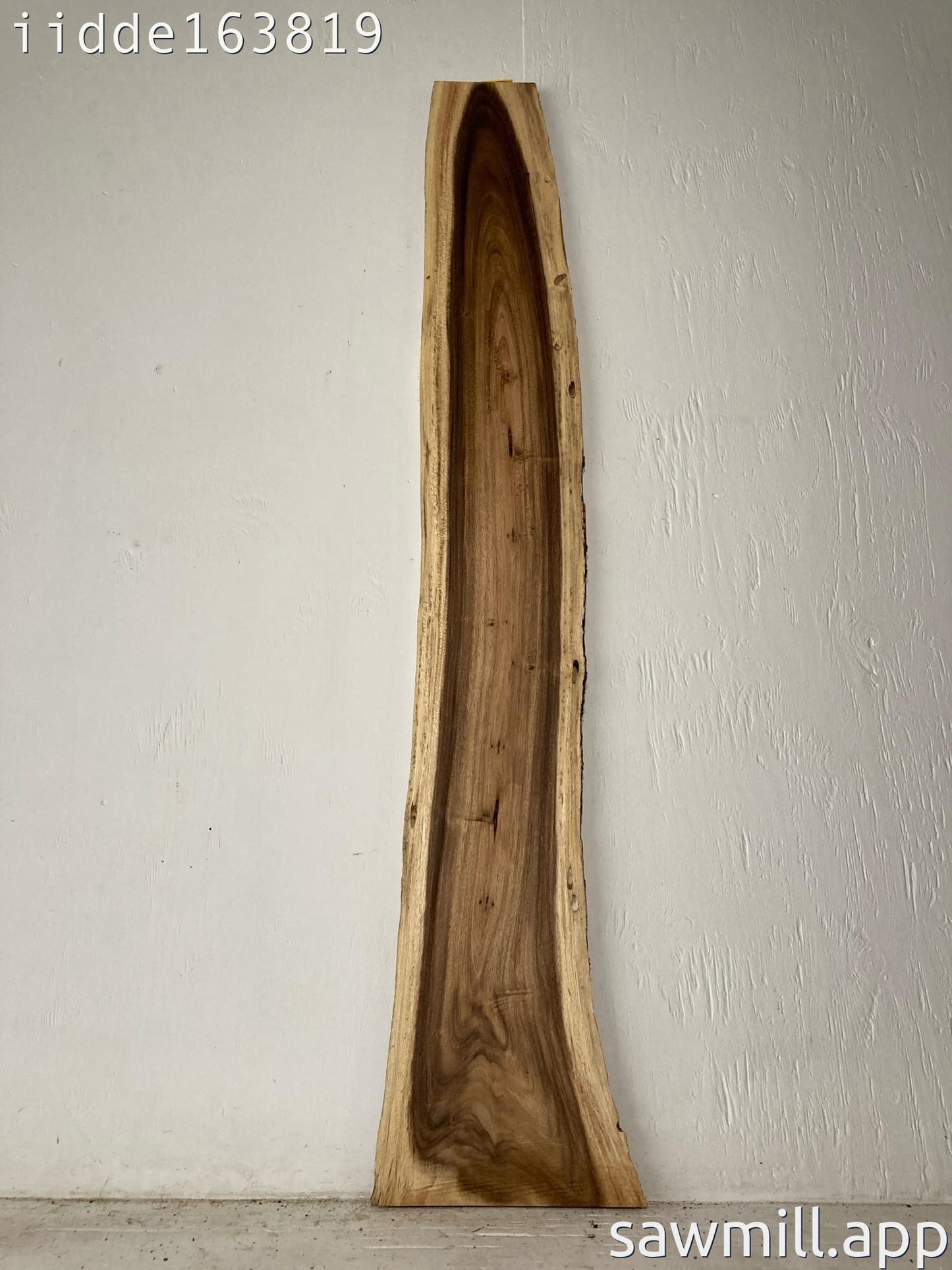 0.75" x 9" x 63" Monkeypod