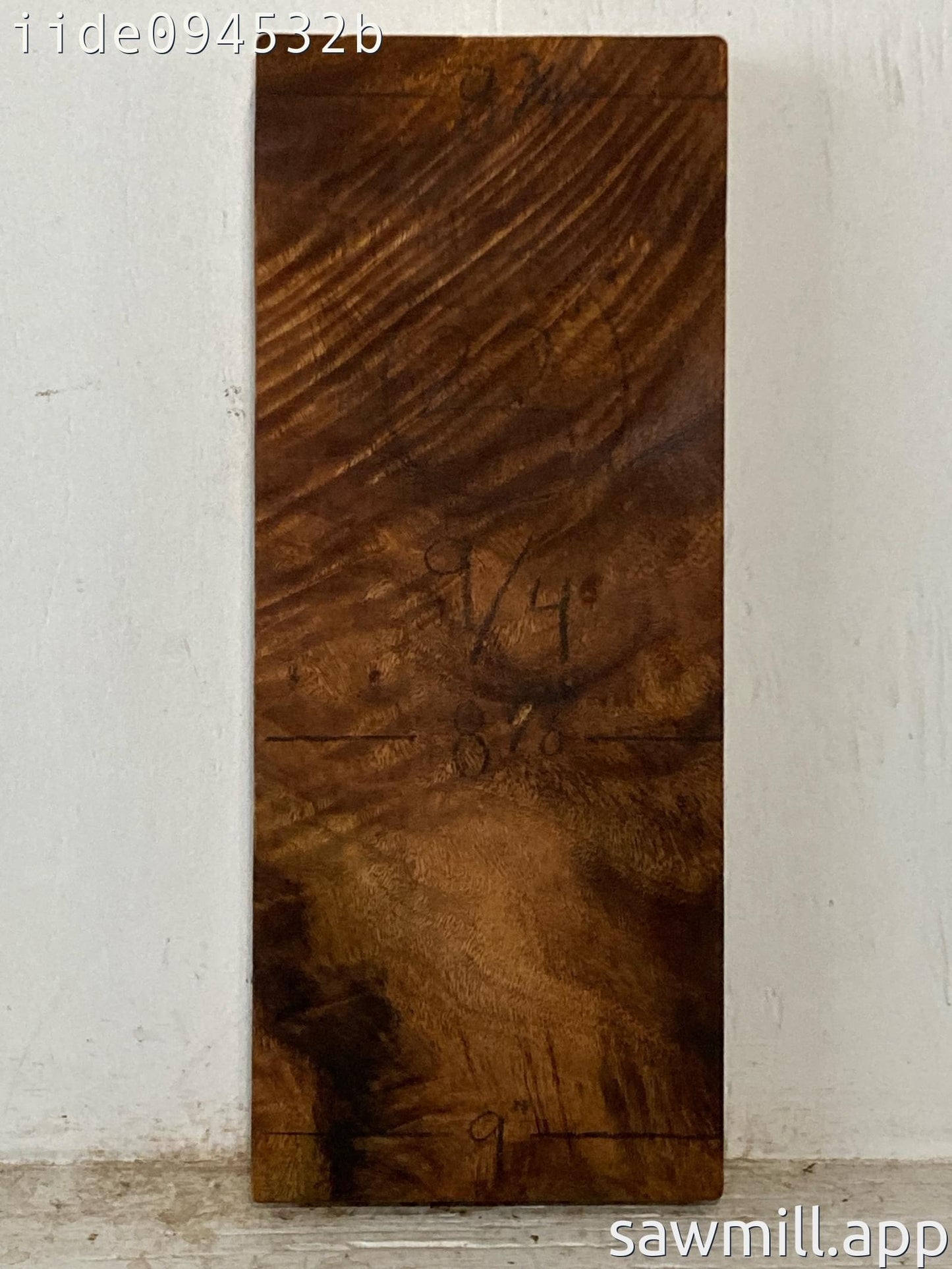 2.25" x 9" x 22" Monkeypod