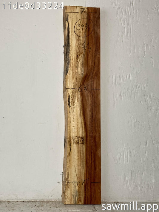 1.5" x 7" x 39" Chocolate Albizia