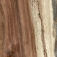1.5" x 7" x 39" Chocolate Albizia