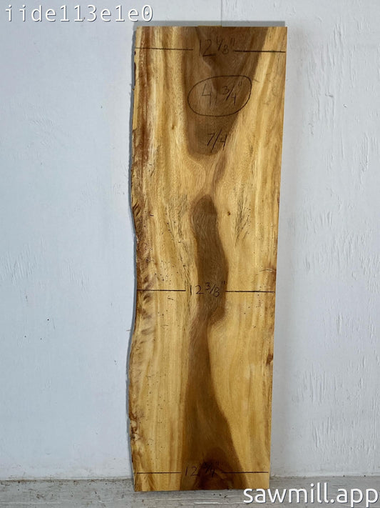 1.75" x 12" x 41" Monkeypod