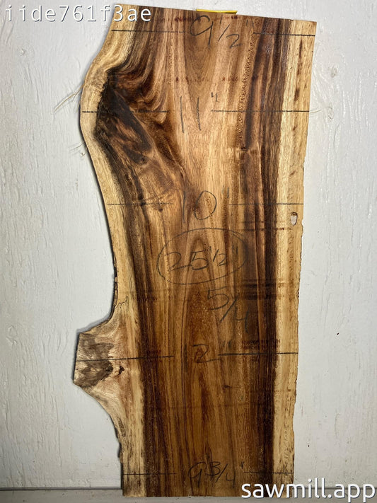 1.25" x 12" x 25" Monkeypod
