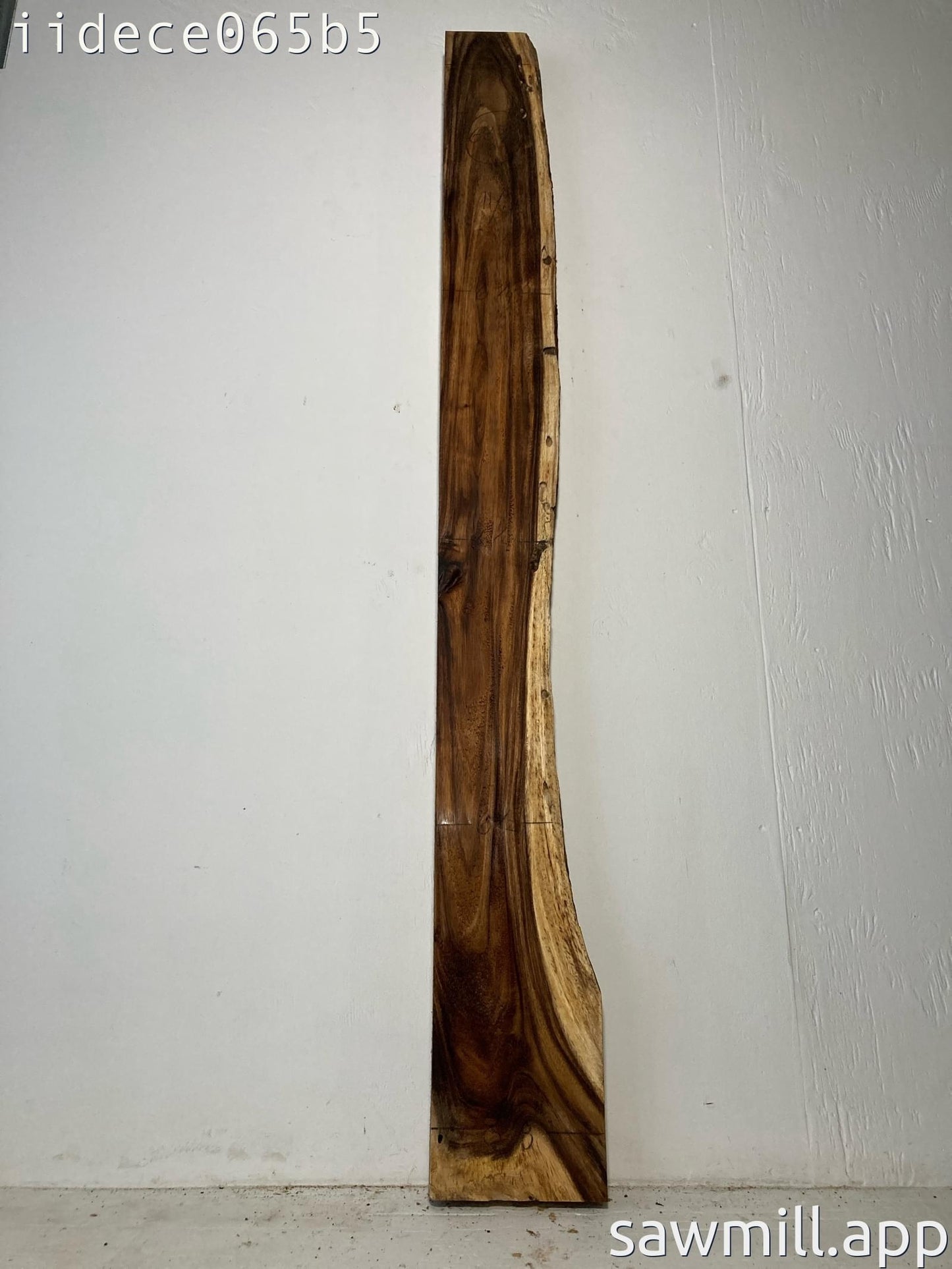 2.75" x 8" x 68" Monkeypod