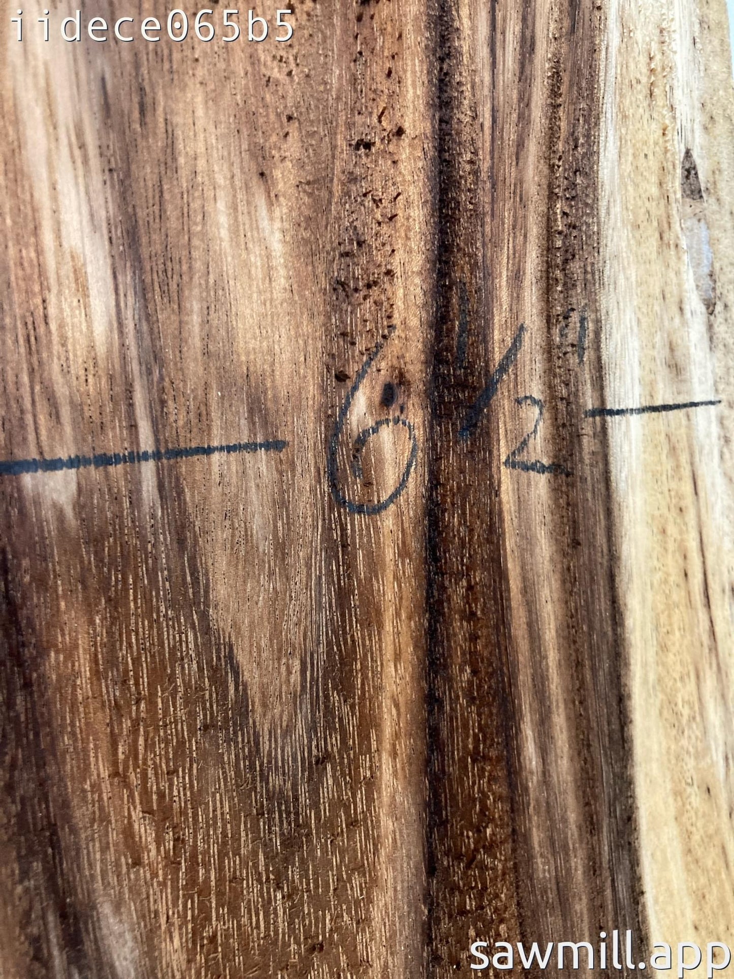 2.75" x 8" x 68" Monkeypod