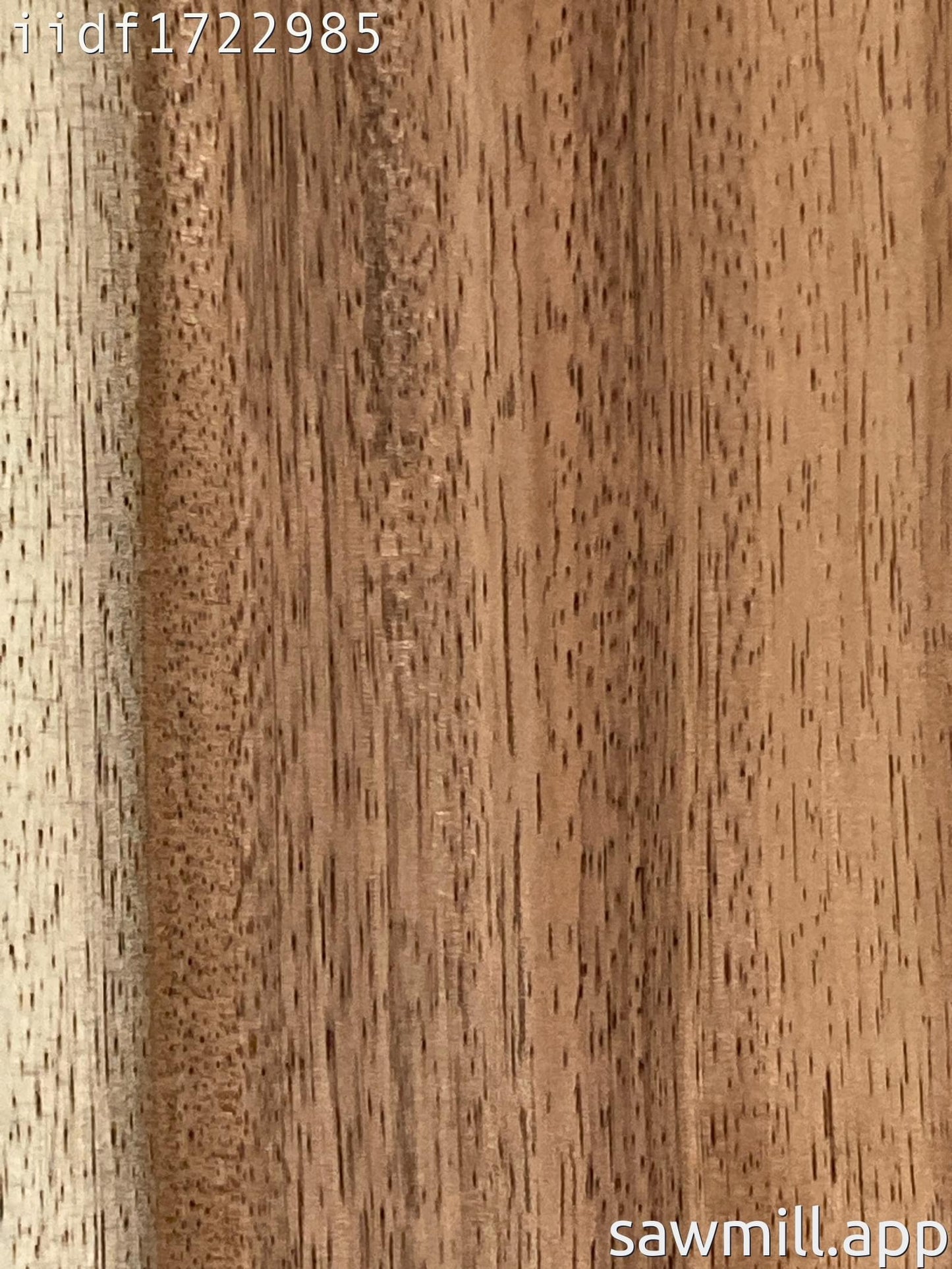 1" x 7" x 81" Chocolate Albizia