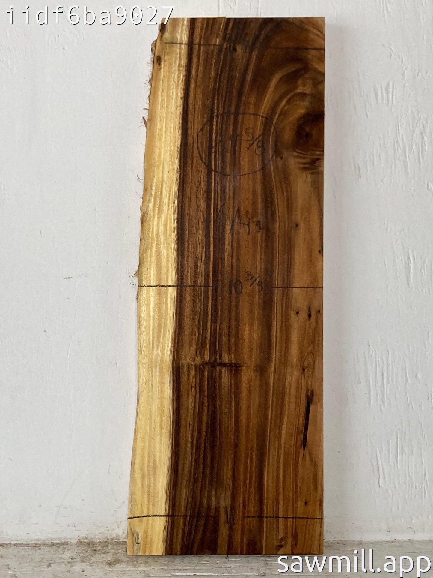 1.5" x 11" x 29" Monkeypod