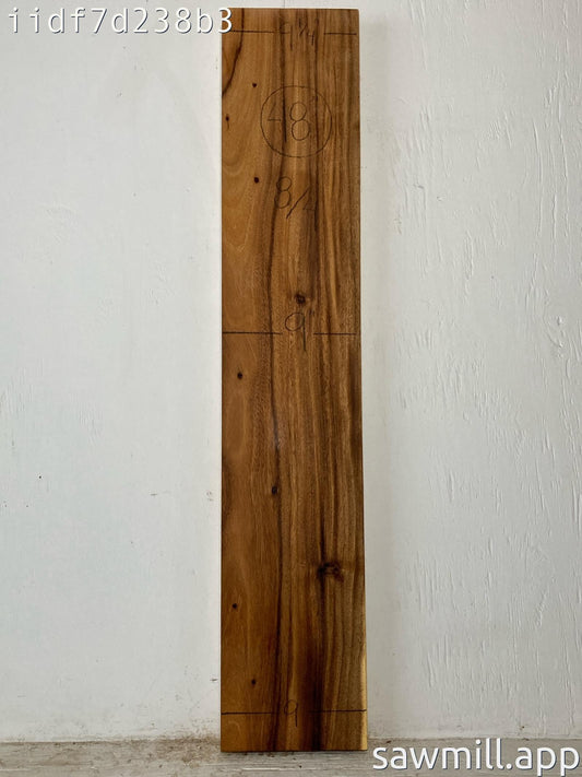 2" x 9" x 48" Monkeypod