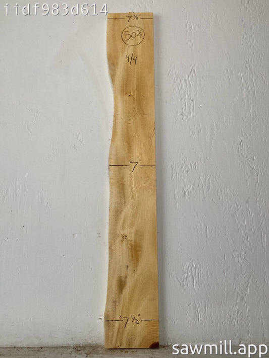 1" x 7" x 50" Monkeypod