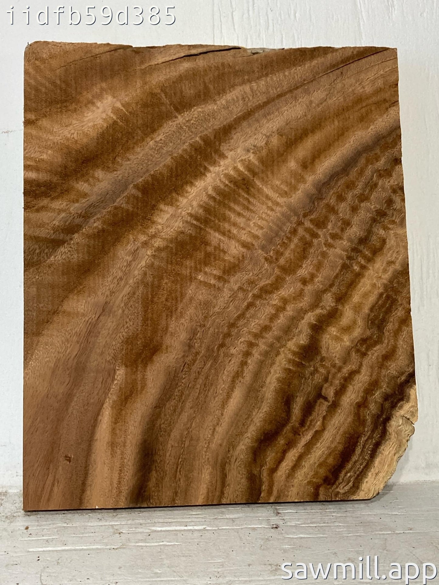 1.75" x 16" x 18" Monkeypod