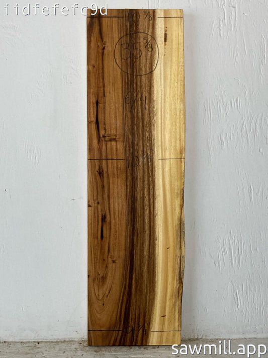 1.5" x 10" x 35" Monkeypod