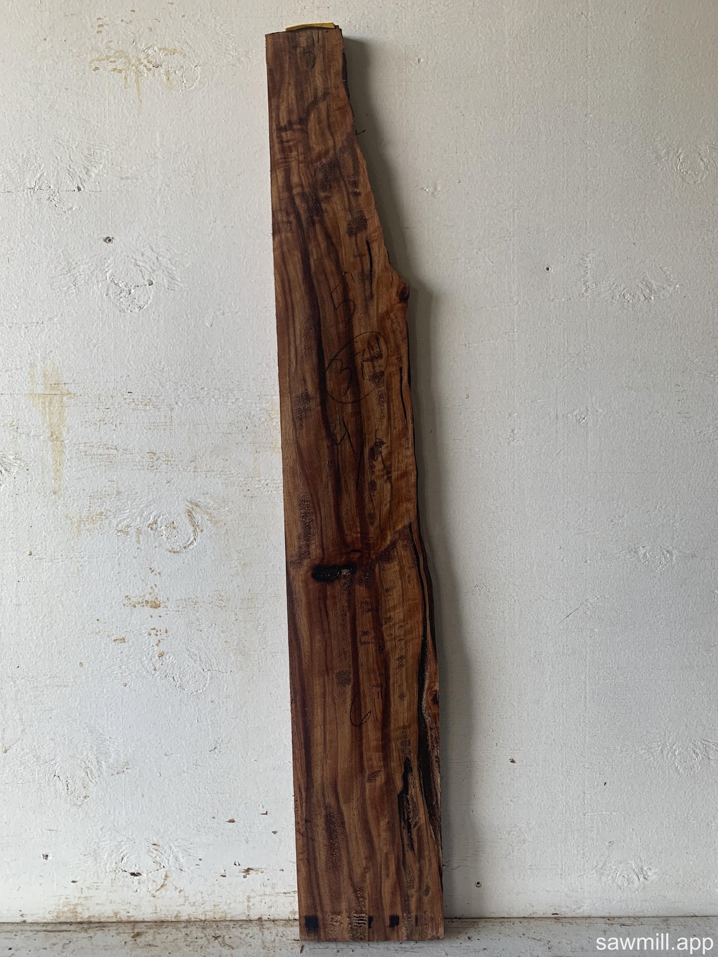 1" x 6" x 37" Ironbark Eucalyptus