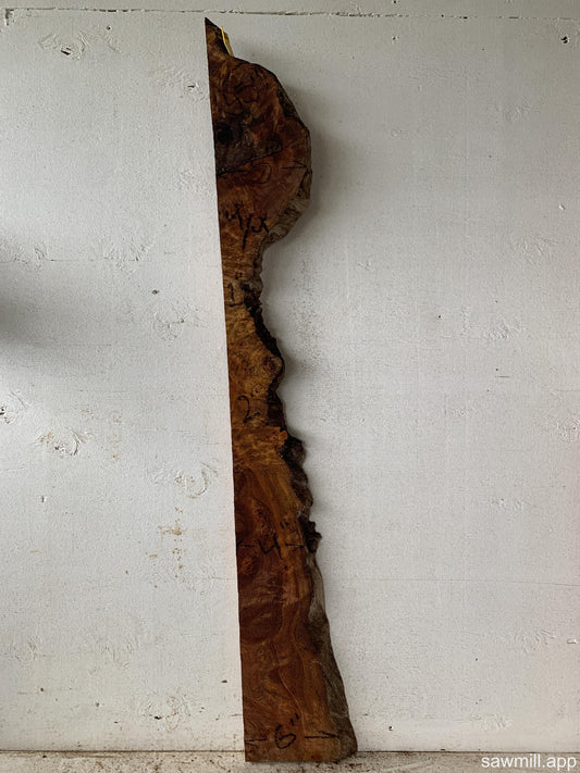 1" x 6" x 45" False Kamani