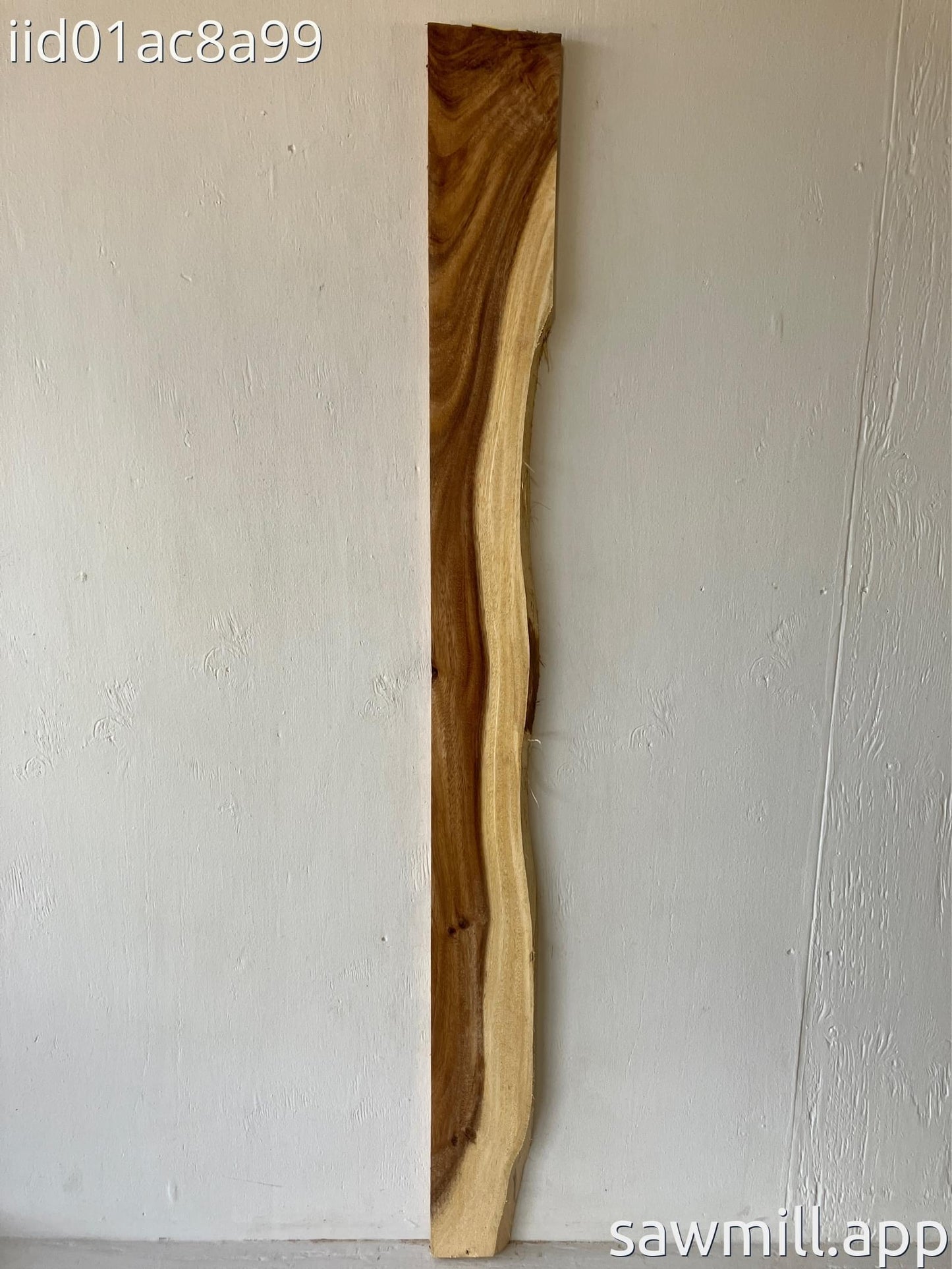 1" x 5" x 58" Monkeypod