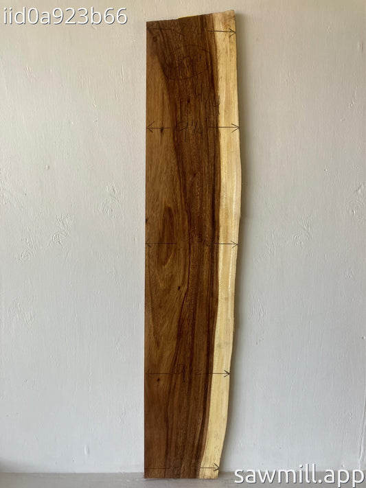 1" x 9" x 49" Monkeypod