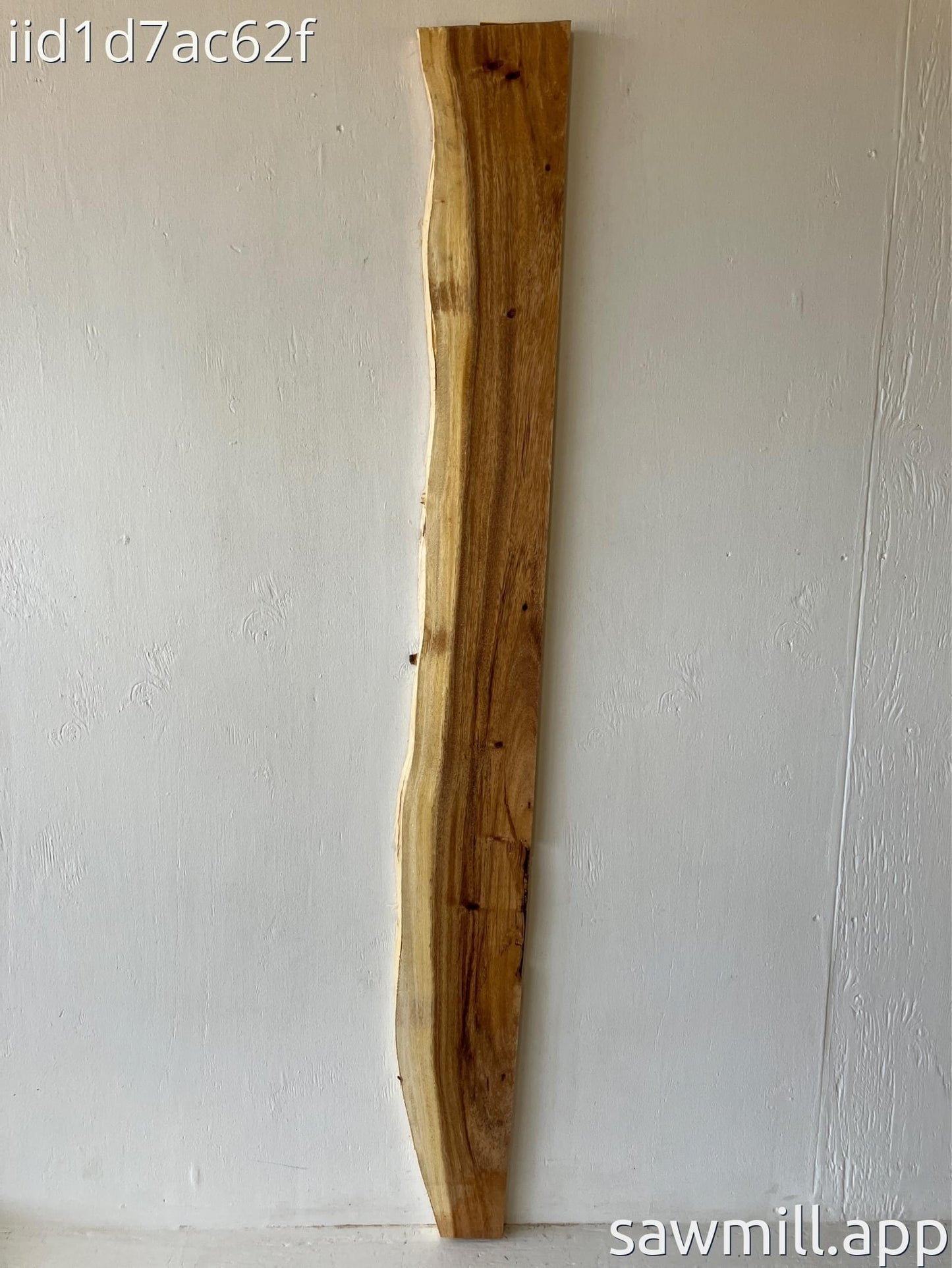 1" x 6" x 58" Monkeypod