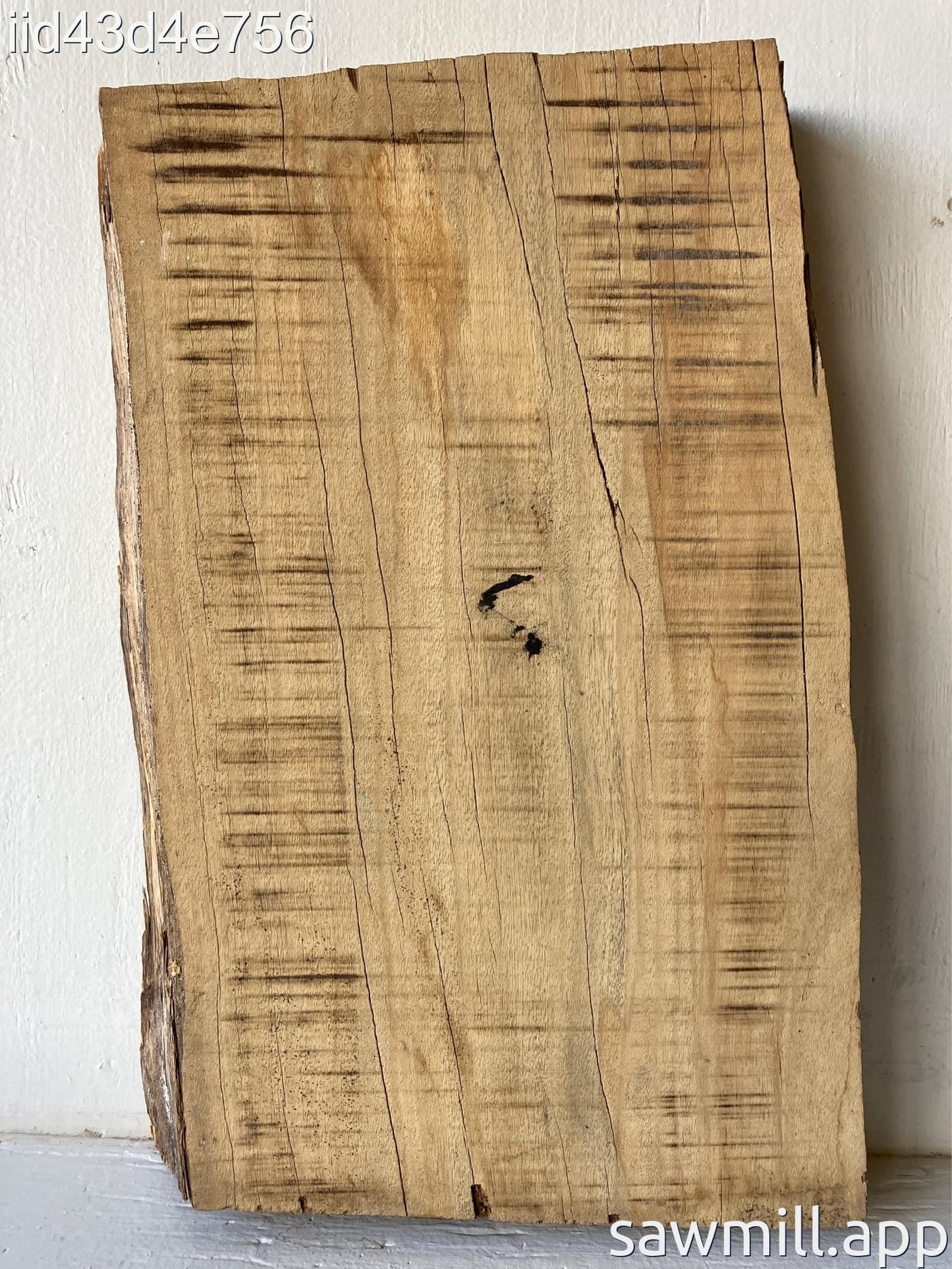 2" x 13" x 18" Fiddle Wood