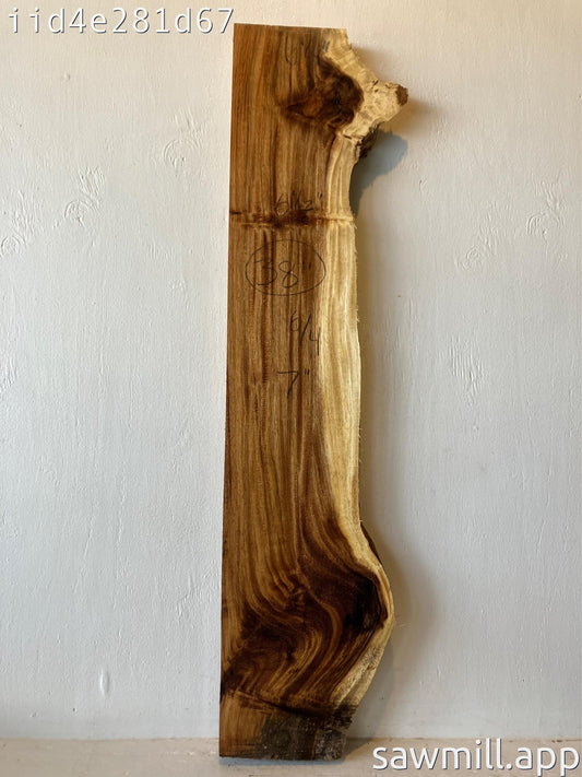 1.5" x 9" x 38" Monkeypod
