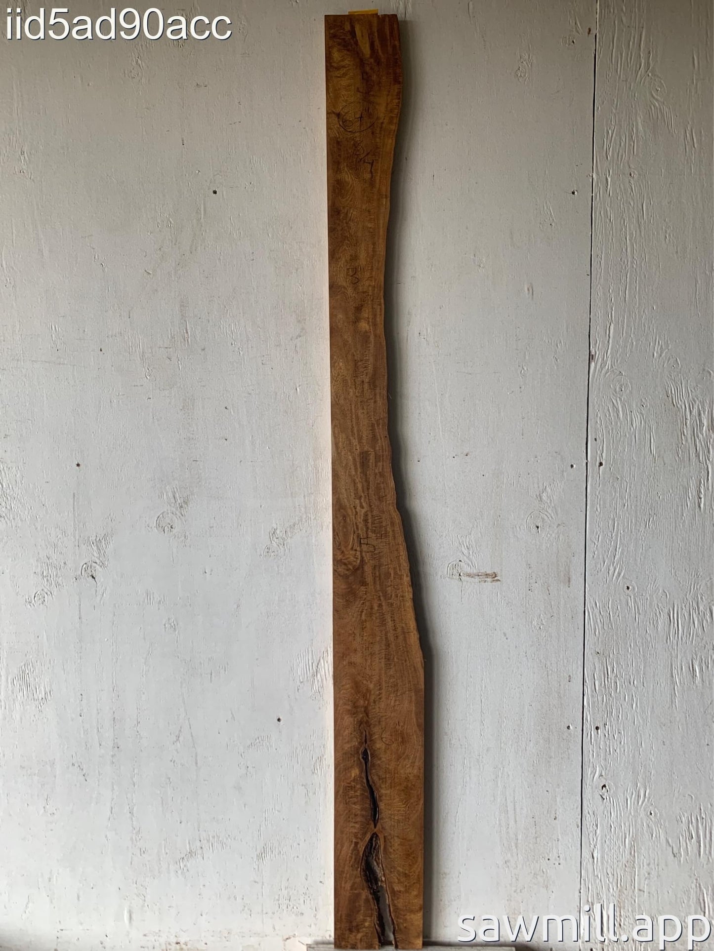 0.75" x 6" x 64" Fiddle Wood