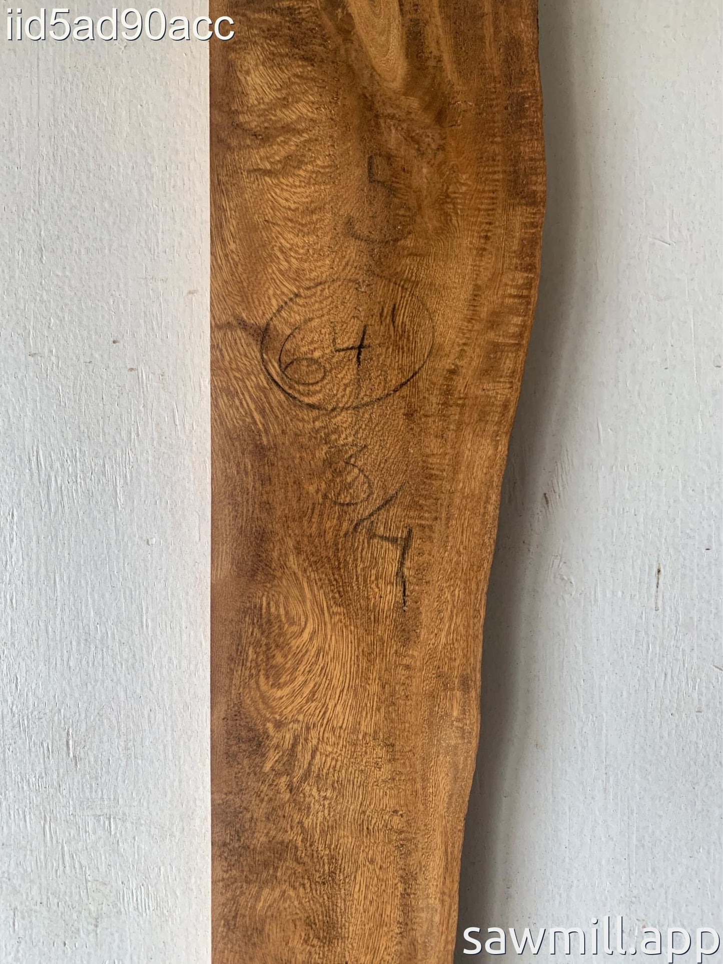 0.75" x 6" x 64" Fiddle Wood